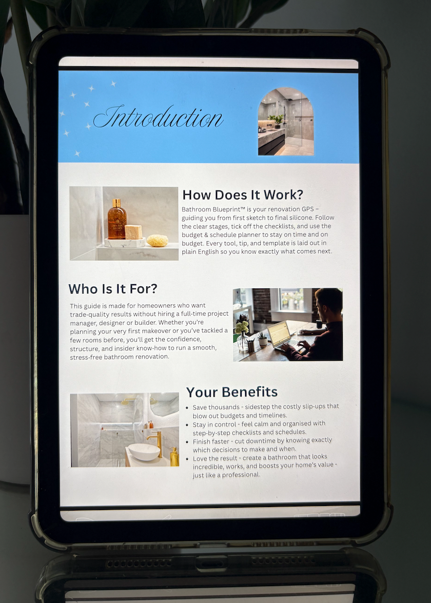 Bathroom Blueprint - Video Bundle (Most Popular)