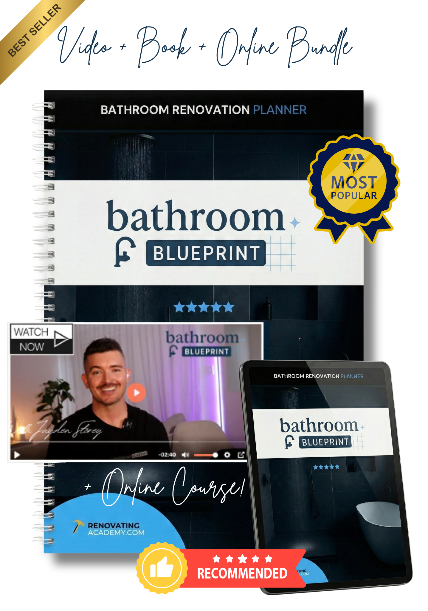 Bathroom Blueprint - Video Bundle (Most Popular)