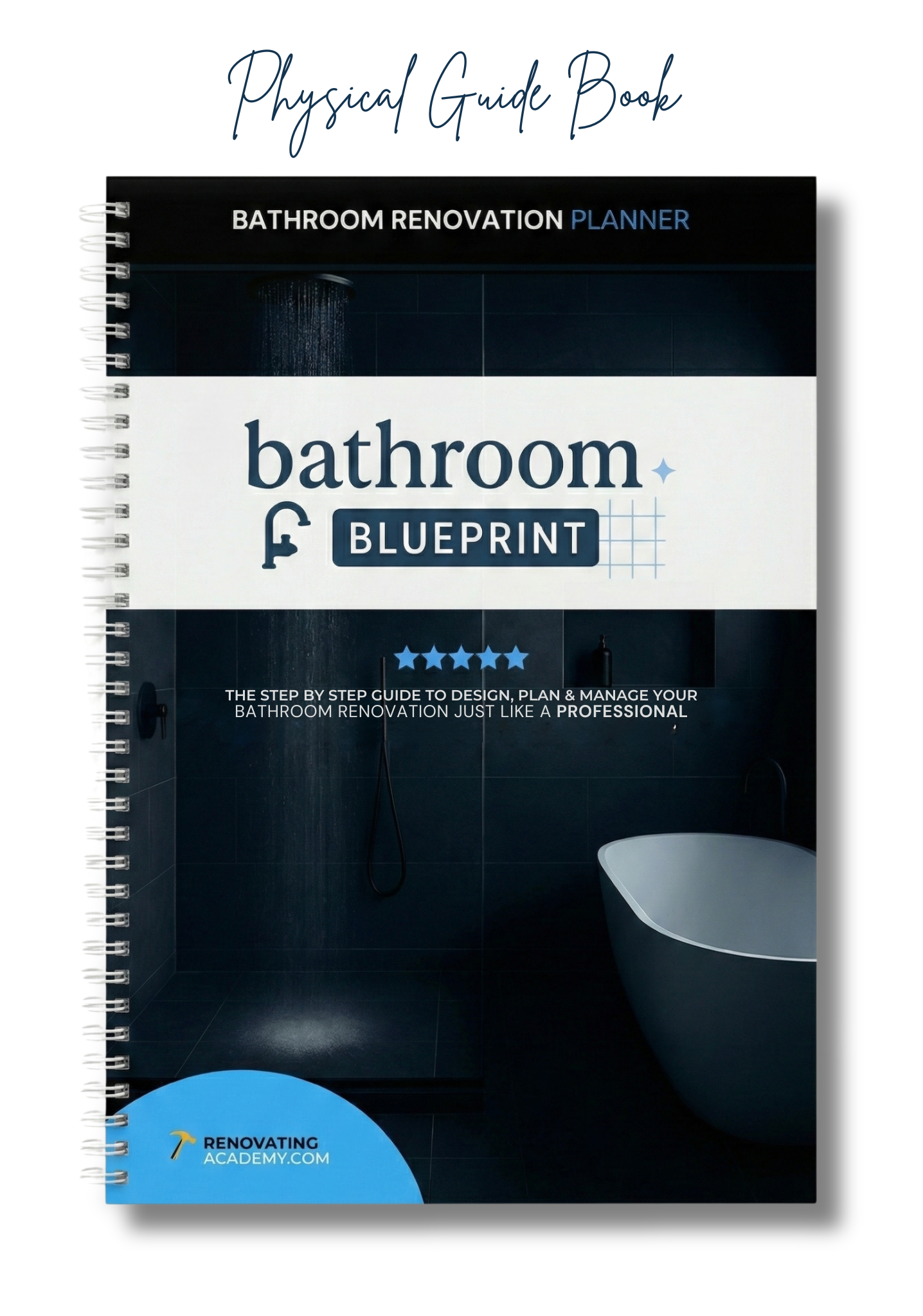 Bathroom Blueprint - Physical Version (Guidebook)