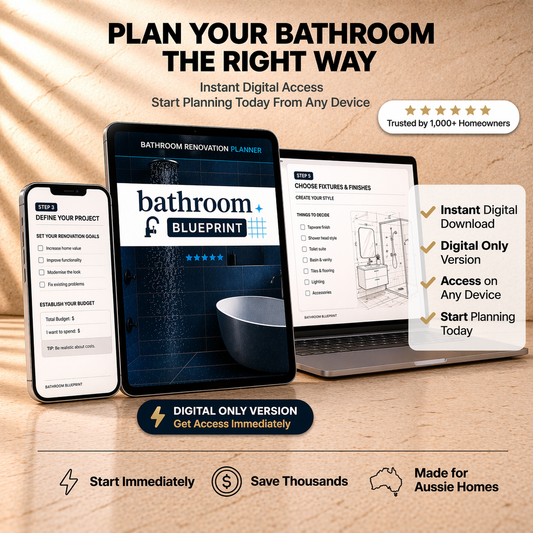 Bathroom Blueprint - Digital Version (Instant Access)