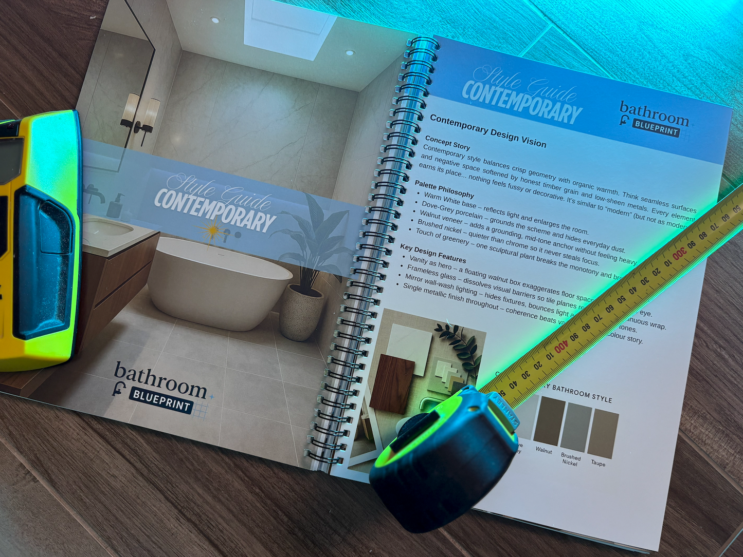Bathroom Blueprint - Physical Version (Free Delivery)
